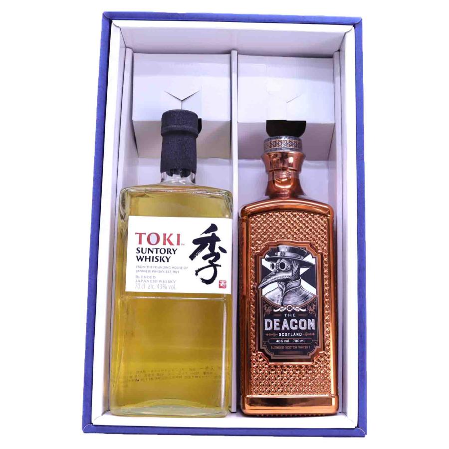 贈って喜ばれるウイスキー2本セット ザ ディーコン40度700ml 
