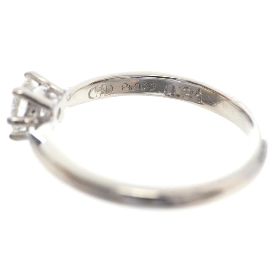 Pt900立爪ダイヤリング 0.31ct 6号 2.6g : なんでも鑑定局ヤフー