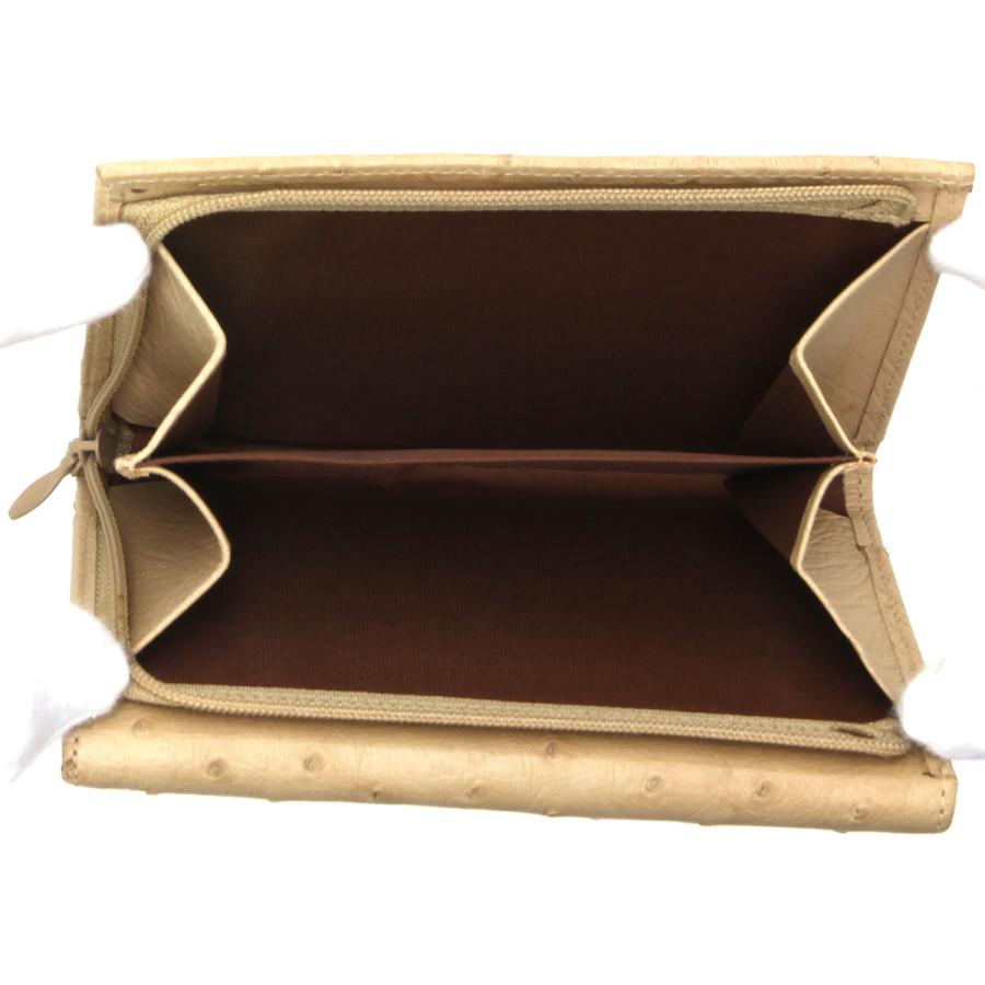 オーストリッチ 財布・コインケース付き 2WAYショルダーバッグ