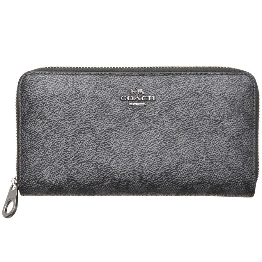 COACH（コーチ） シグネチャー ロングジップアラウンドウォレット