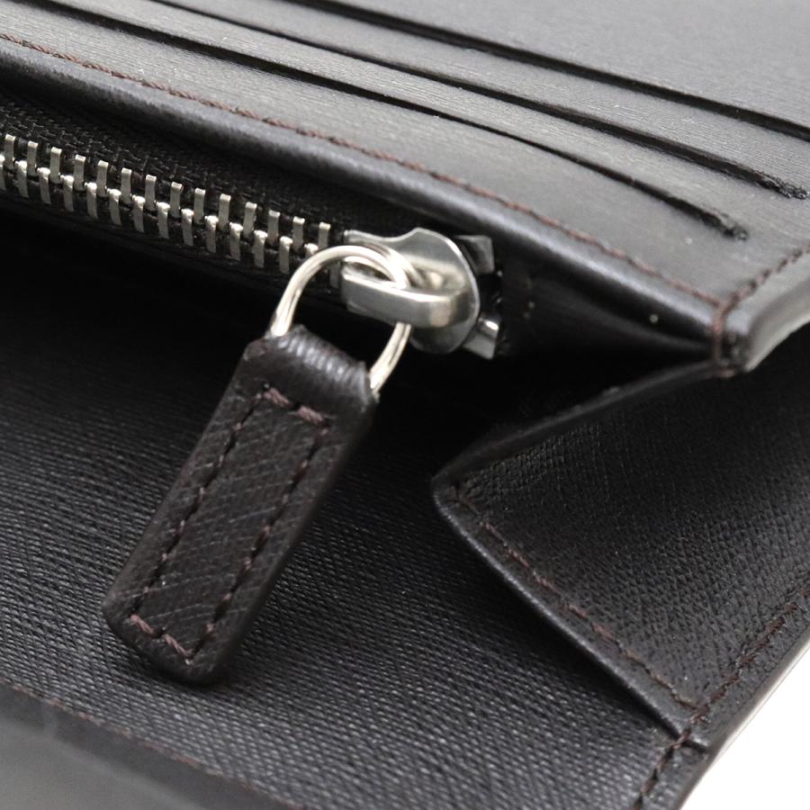 サイドカー 未使用品 ダンヒル dunhill 二つ折り長財布 DUFP1010E