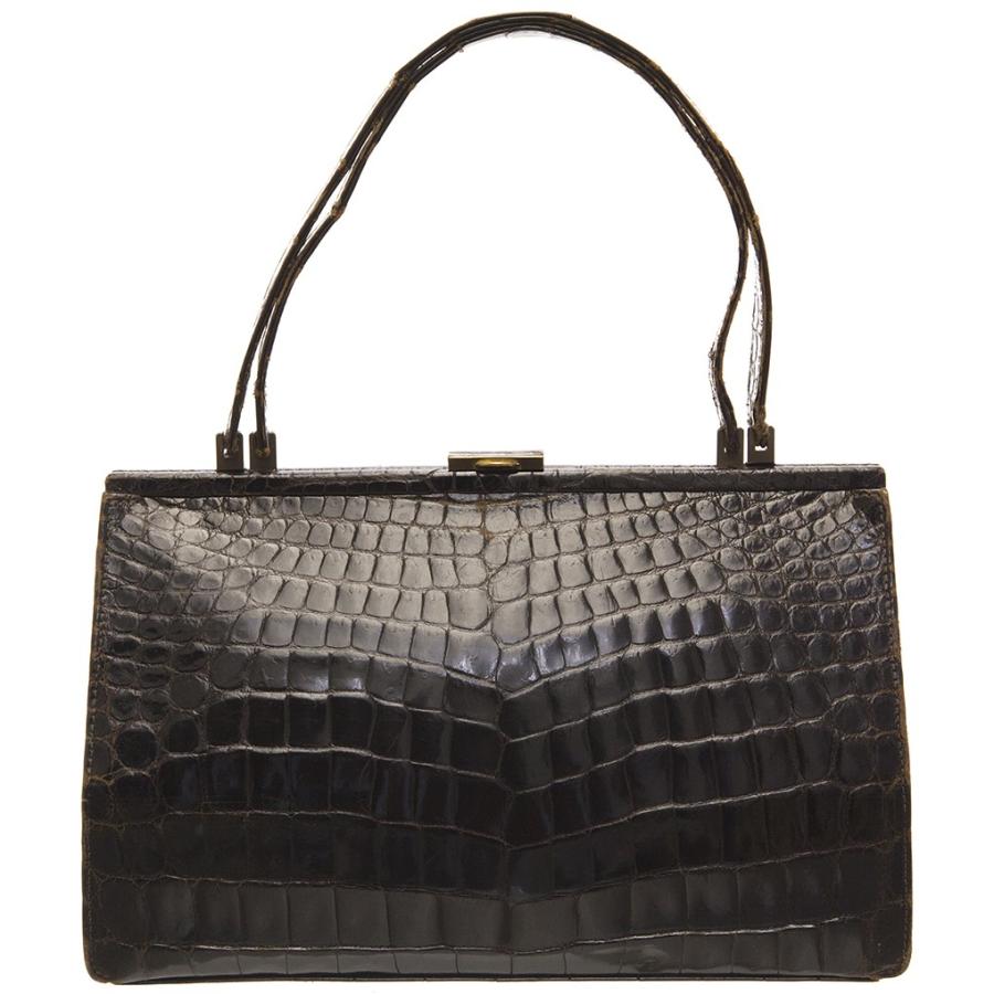 COMTESSE（コンテス） クロコダイル ハンドバッグ : なんでも鑑定局