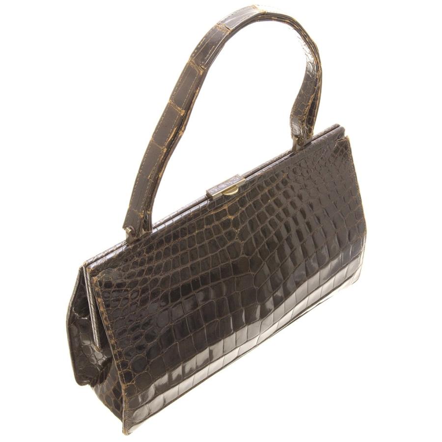 COMTESSE（コンテス） クロコダイル ハンドバッグ : なんでも鑑定局