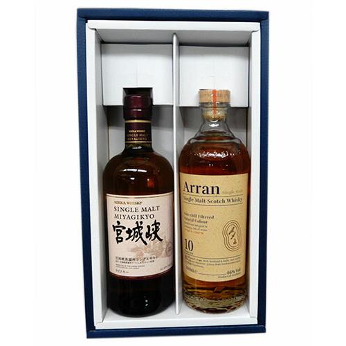 Arran シングルモルトウイスキー 2本セット箱付 アランモルト 2本