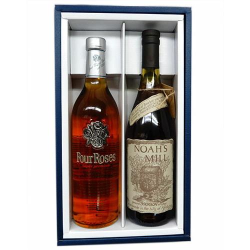 高級バーボン2本セット フォアローゼズプラチナ43度750ml