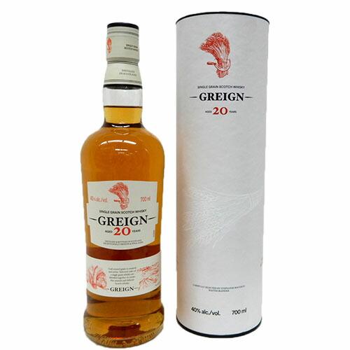コスパの高い長期熟成のシングルグレーンウイスキー グレイン20年 40度