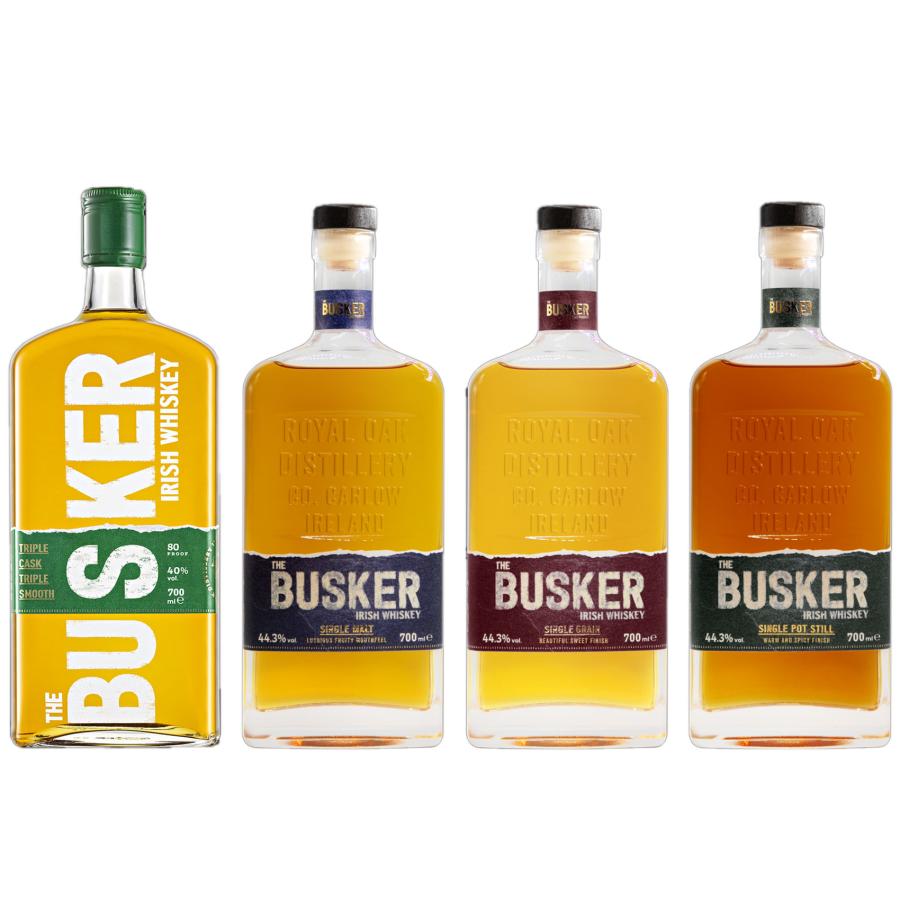 飲料・酒 BUSKER ウイスキー 700ml 4本セット