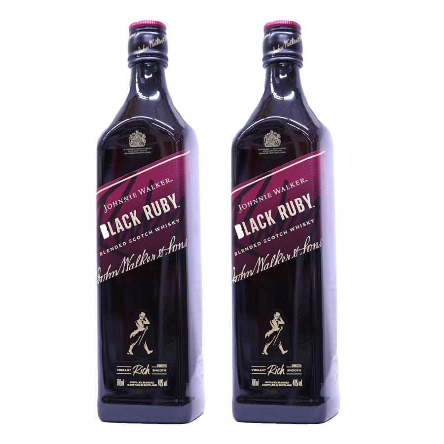 2本セット ジョニーウォーカー ブラックルビー 40度 700ml 2本】ジョニーウォーカー ブラックルビー40度700ml スコッチの大胆さを