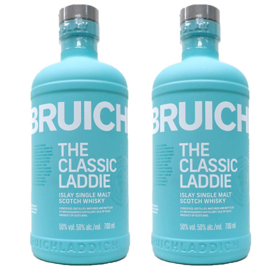 ブルックラディ ザ・クラシック・ラディ 700ml 2本セット シングルモルト 新ラベル ノンピートで、まさにブルックラディの決定版 ザ・クラシック