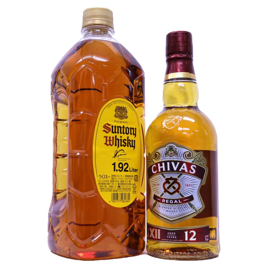 ハイボールに合うウイスキー2本セット サントリー角瓶1920ml 