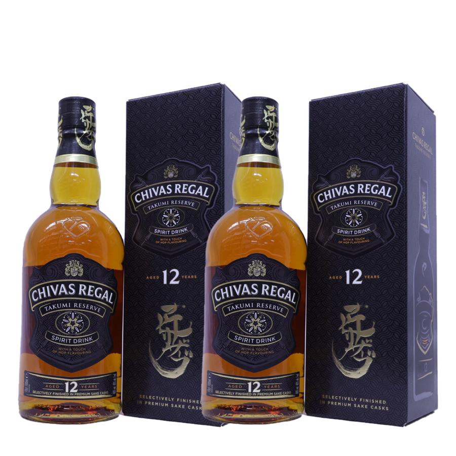 2本】日本酒カスク使用 シーバスリーガル 匠 リザーブ12年 40度 700ml