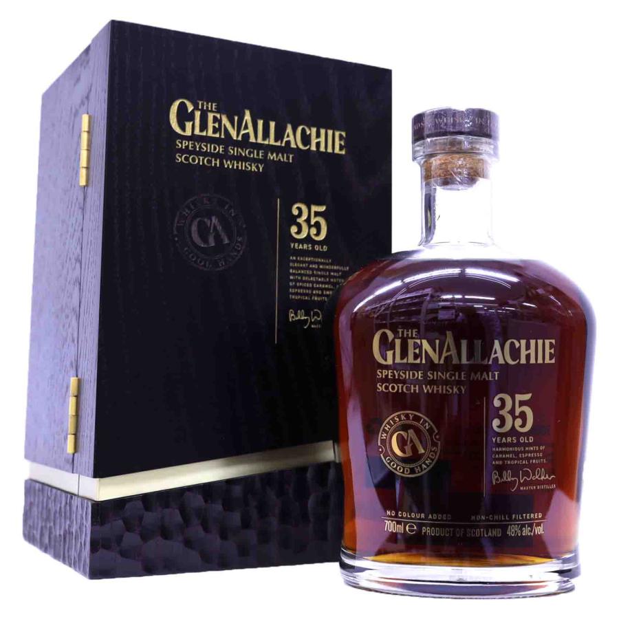 グレンアラヒ最長熟 グレンアラヒー35年48度700ml [正規] 豪華木箱入り
