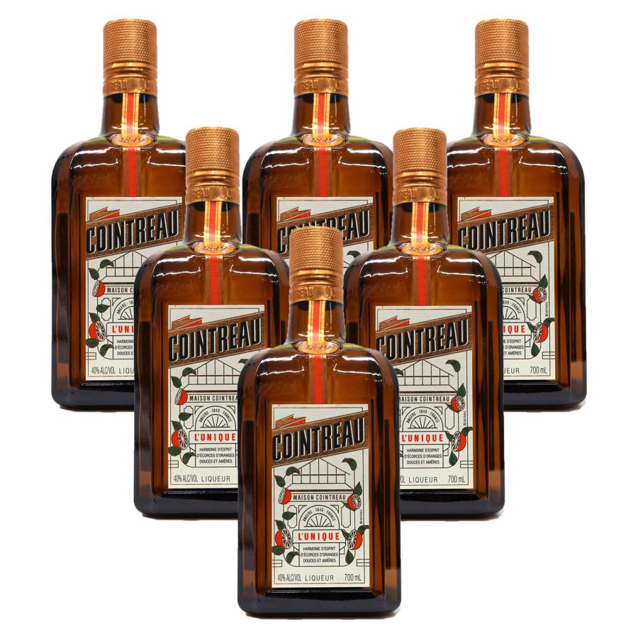 6本】最も香り高いオレンジリキュールです コアントロー 700ml 40度 