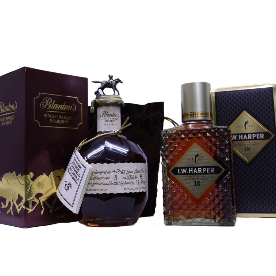 I.W. Harper 12年 & Blanton's セット I.W. Harper 12年 & Blanton's セット I.W.HARPER ウイスキー IW