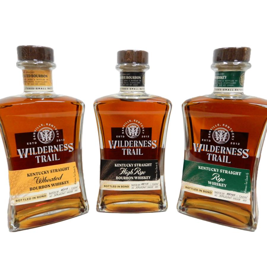 ウィルダネス・トレイル蒸溜所 飲み比べウイスキー3本セット 