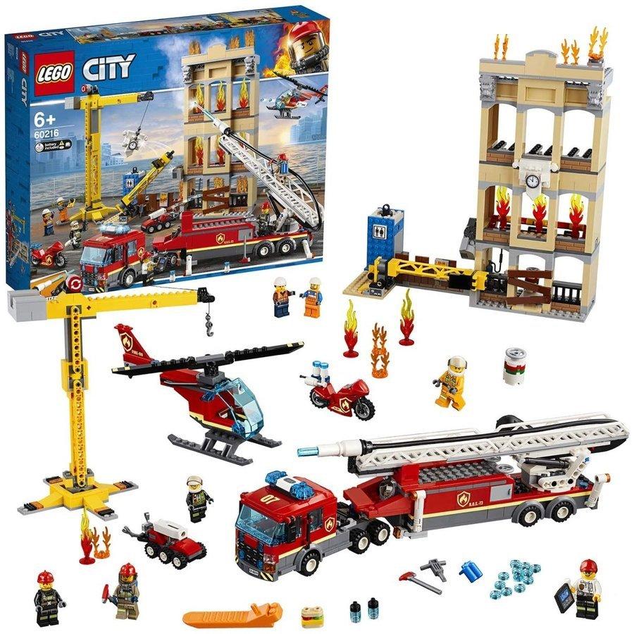 レゴ(LEGO) シティ レゴシティの消防隊 60216 ブロック おもちゃ