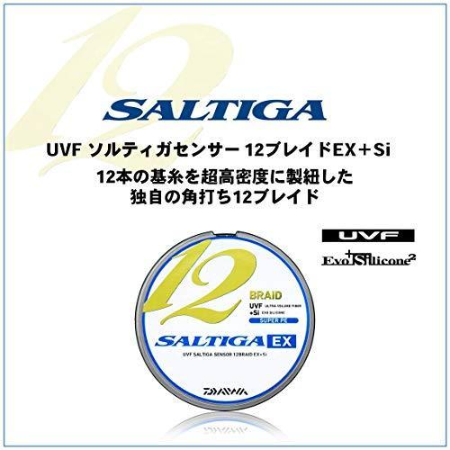 ダイワ(DAIWA) PEライン UVFソルティガセンサーX12EX+Si 1号