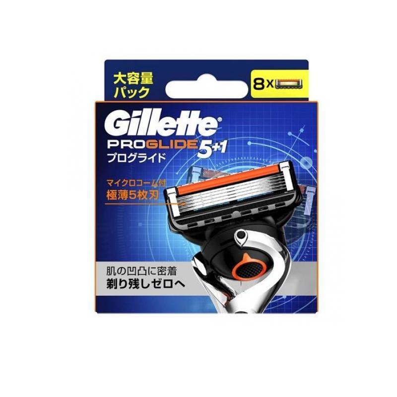 Gilletteプログライド5+1(電動タイプ)　替刃 ジレット プログライドパワー フュージョン Gillette 替刃 髭剃り 電動