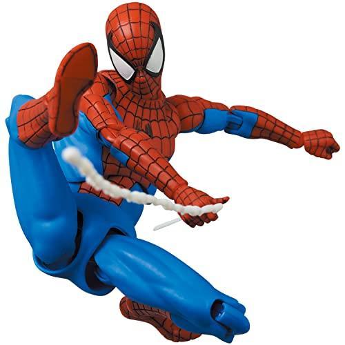 MAFEX マフェックス No.185 SPIDER-MAN スパイダーマン (CLASSIC COSTUME Ver.) 全高約155mm ノンスケール 塗装済み アクションフィギュア｜nandemoturf｜05