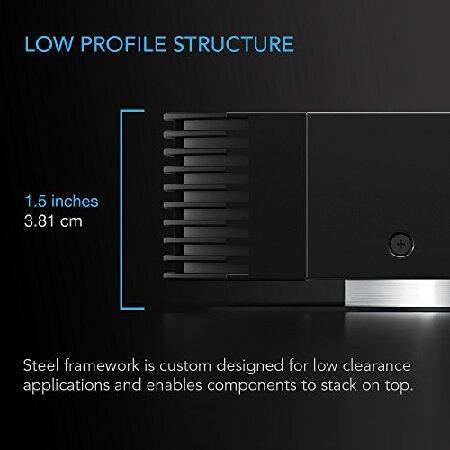 秋冬の主役◎ AC Infinity AIRCOM S7、静かな冷却ファンシステム12インチレシーバ、アンプ、DVR、AVキャビネットコンポーネント 【2217095935】(12464円)