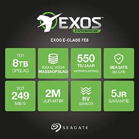 Seagate ST4000NM0115 4TB Exos 7E8 SATA 6 Gb/s Enterprise NAS HDD (New with 　) 512e 128MB 3.5 Inch 7200 RPM Hard Drive｜nandy｜03