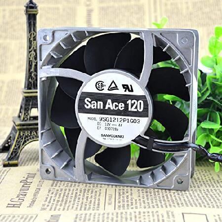 オンライン買い物 for Sanyo 9SG1212P1G03 12038 12CM 12V 4A 4-Wire Cooling Fan_並行輸入品