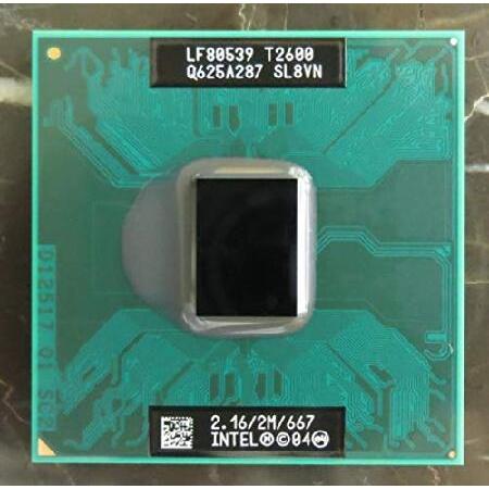Lntel CPU Laptop Core 2 Duo T2600 CPU 2M Cache/2.16GHz/667/Dual-Core Socket 479Laptop Processor並行輸入品｜nandy｜02
