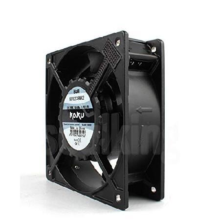 特別セーフ KA1238MA2 KAKU 220-240V 120mm Fan - 0.08/0.07A 12038 2-Wire Cooling Fan並行輸入品