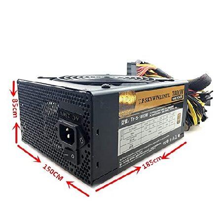 最安値に挑戦中 SUTK 1800W PSU Power Supply for 8 GPU 1800W ATX Gaming Power Supply 80PLUS Gold Switching Power Supply 6 GPU 6+2PIN Sextuple Miner