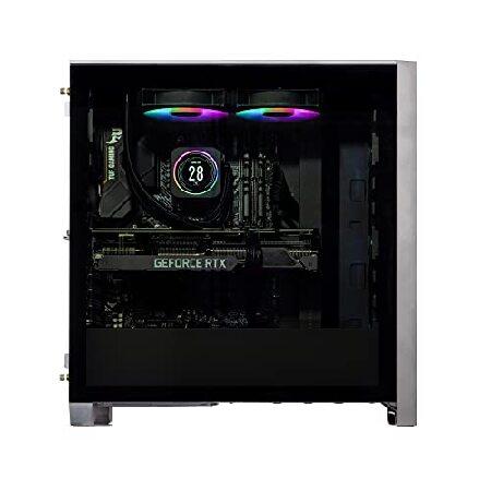 Velztorm Tentorix Custom Built Gaming Desktop PC (AMD Ryzen 7 5800X3D 8-Core, GeForce RTX 4070 Ti 12GB, 128GB RAM, 8TB PCIe SSD, WiFi, USB 3.2, HDMI,｜nandy｜03