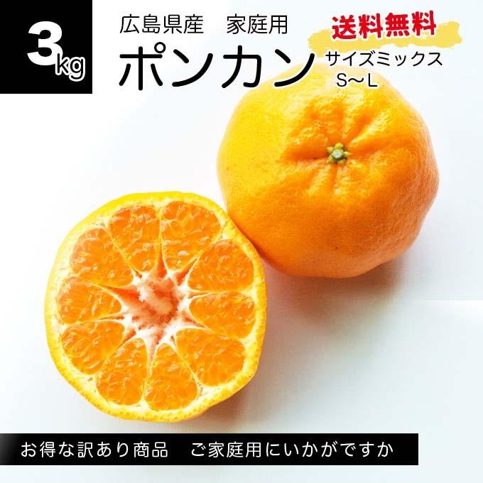 オトメさんのポンカン 家庭用 サイズミックス小玉多め 2 5kg 訳あり 広島県産 ぽんかん 送料無料 Otome Pon25 Nanico 通販 Yahoo ショッピング