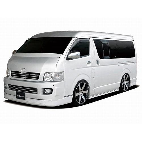 ハイエースワイドLUX MODEL SP フロントハーフスポイラー 200ハイエース LUX MODEL フロントハーフスポイラー ワイドボディ : 何