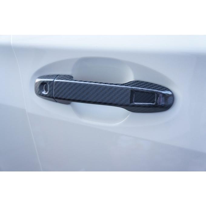 インプレッサスポーツ/G4【GT/GK】XV【GT】用ドライカーボン製ドアハンドルカバー8点セット/st314 AXIS-PARTS スバル車用ドライカーボン製ドアハンドルカバー AXIS-PARTS