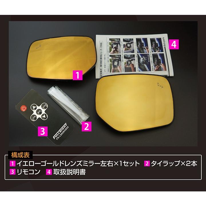 LEDウィンカー付きドアミラー/Eタイプ【純正交換式】プリウス50系ZVW50 