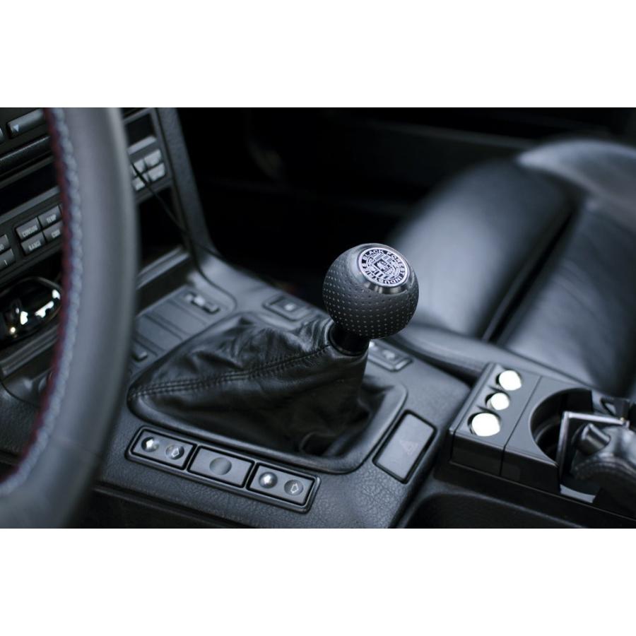 H-sport BFIシフトノブ ブラック/ブラックレザー Audi R8専用 