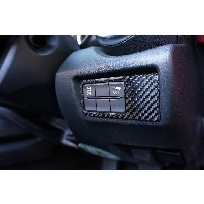 マツダ ロードスター（ND）専用ドライカーボン製クラスタースイッチ