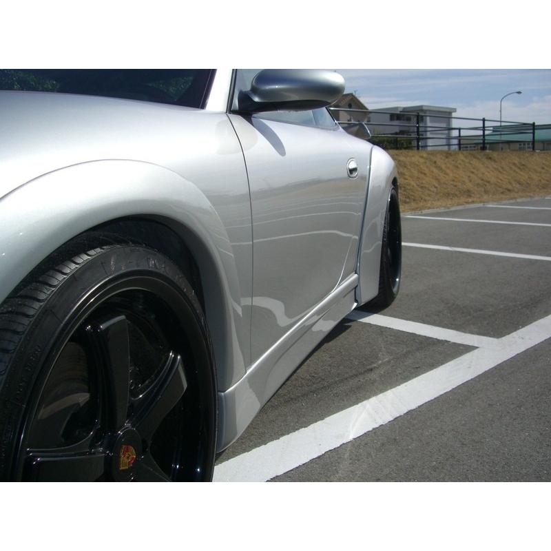 ポルシェ 996 後期モデル 左右フロントフェンダー SET porsche ポルシェ 【EUR SPORTS】 996 EUR GT-R02 フロントオーバーフェンダー