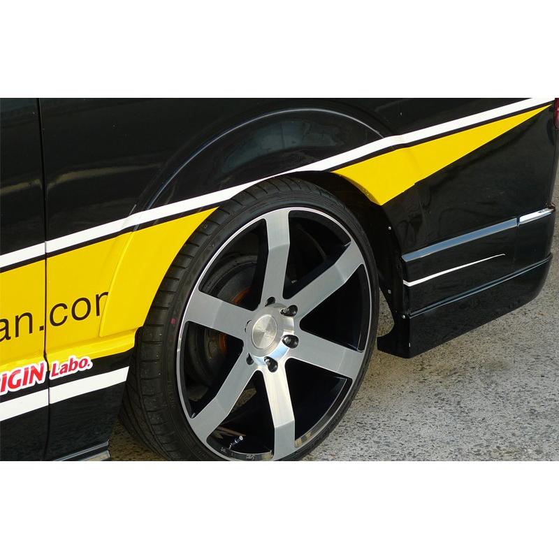 200系 ハイエース片側10mmワイドオーバーフェンダー 1台分 : 何