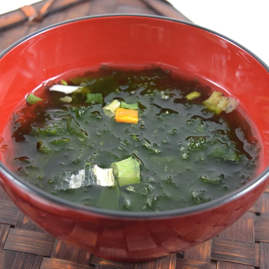 わかめたっぷりあおさスープ80g×1袋 アオサ　あおさ　スープ　ワカメ　ネコポス便 |  | 02