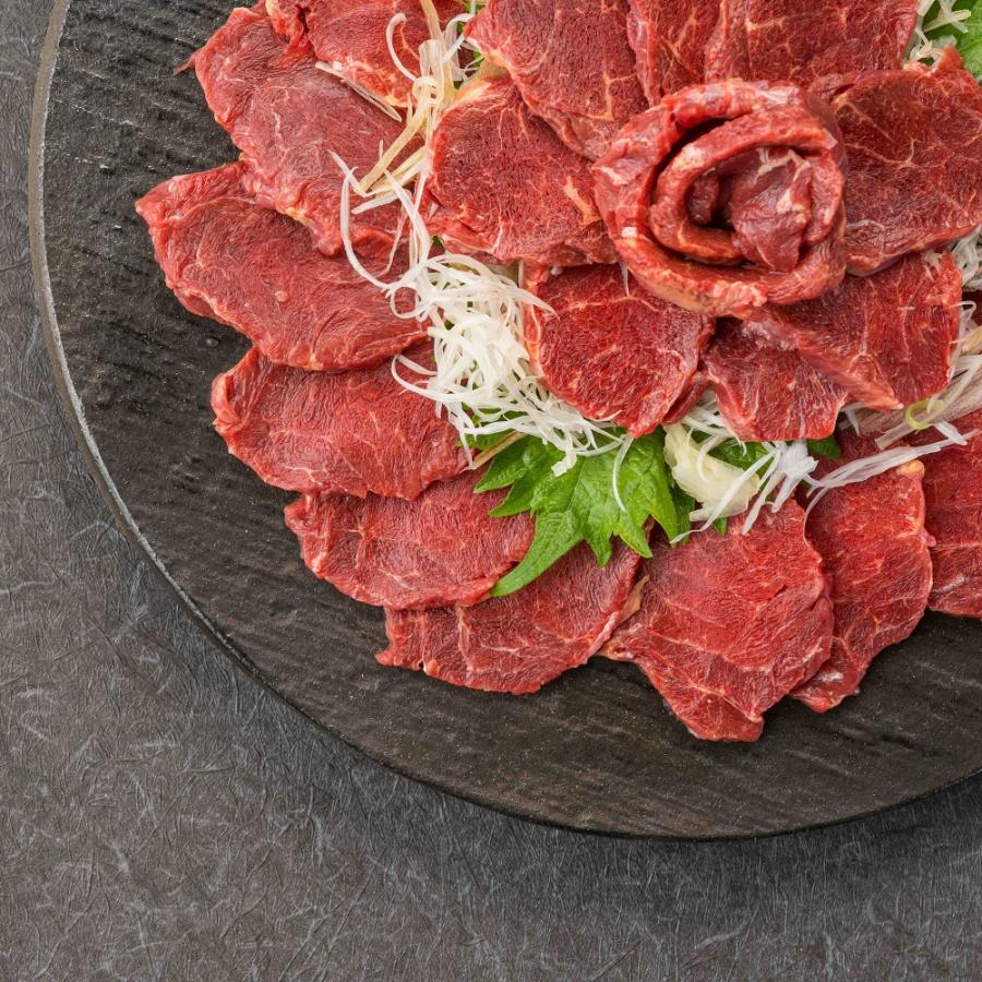 特選 すじみ馬刺し 1ｋｇ 　刺身や刻んでユッケなどでおすすめです！ 馬刺　馬刺し　ばさし |  | 04