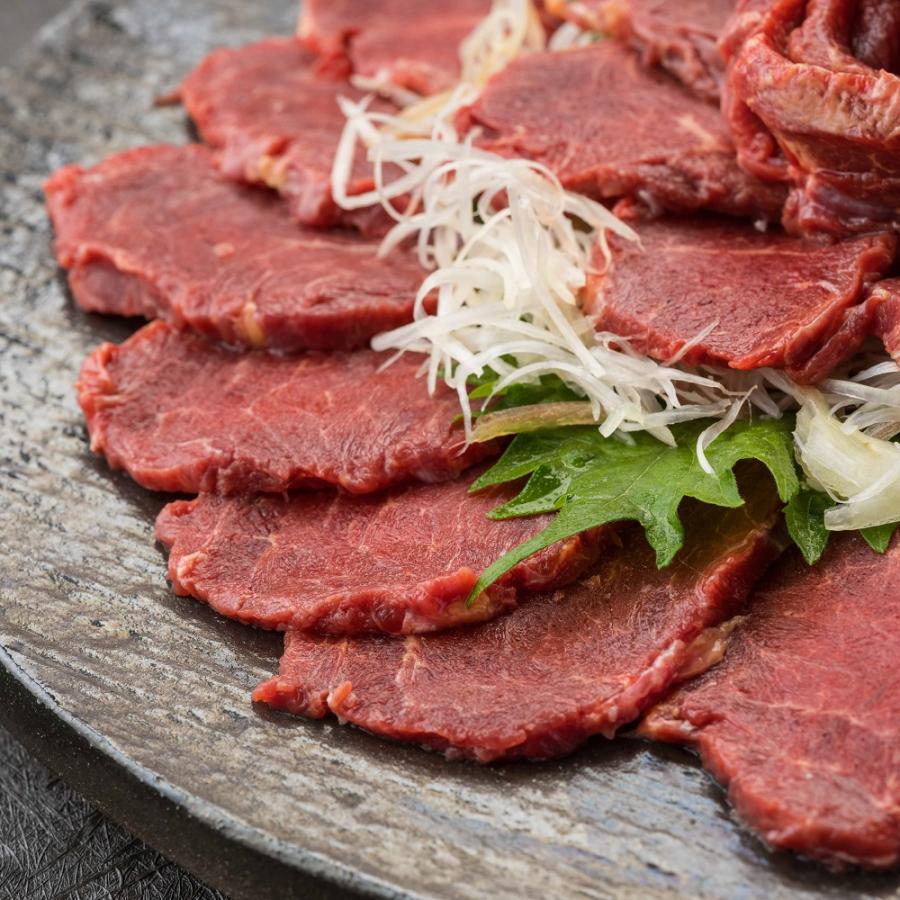 特選 すじみ馬刺し 1ｋｇ 　刺身や刻んでユッケなどでおすすめです！ 馬刺　馬刺し　ばさし |  | 05