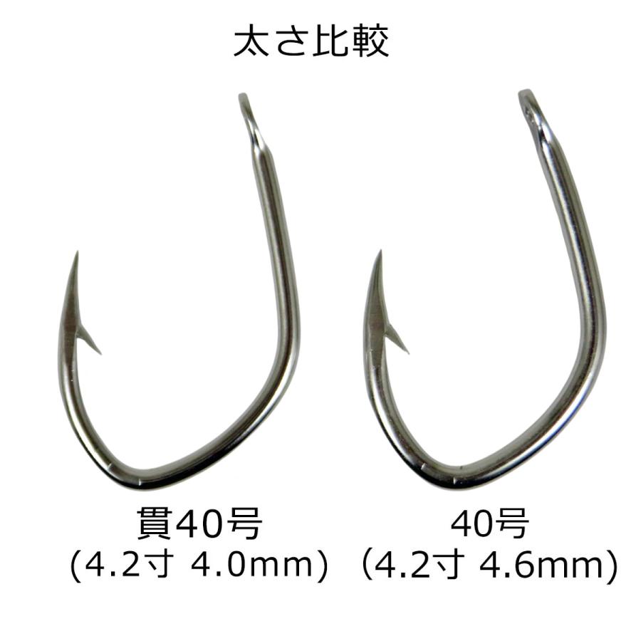 小松啓作商会 土佐啓作釣 九絵針 ステンレス製 貫40号(スリムタイプ) 5