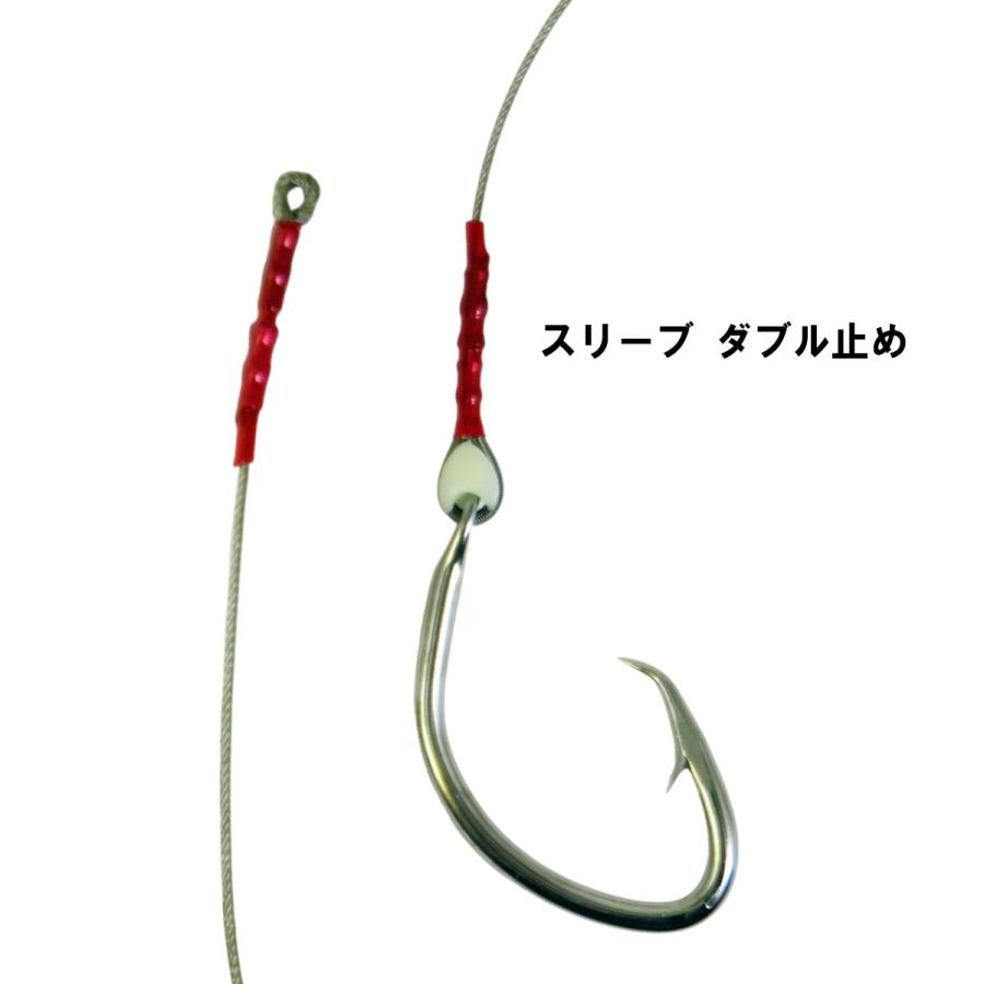 ナニワオリジナル 九絵仕掛け133本撚り 土佐啓作釣ムツ針 40号 70cm 2本入 |  | 01