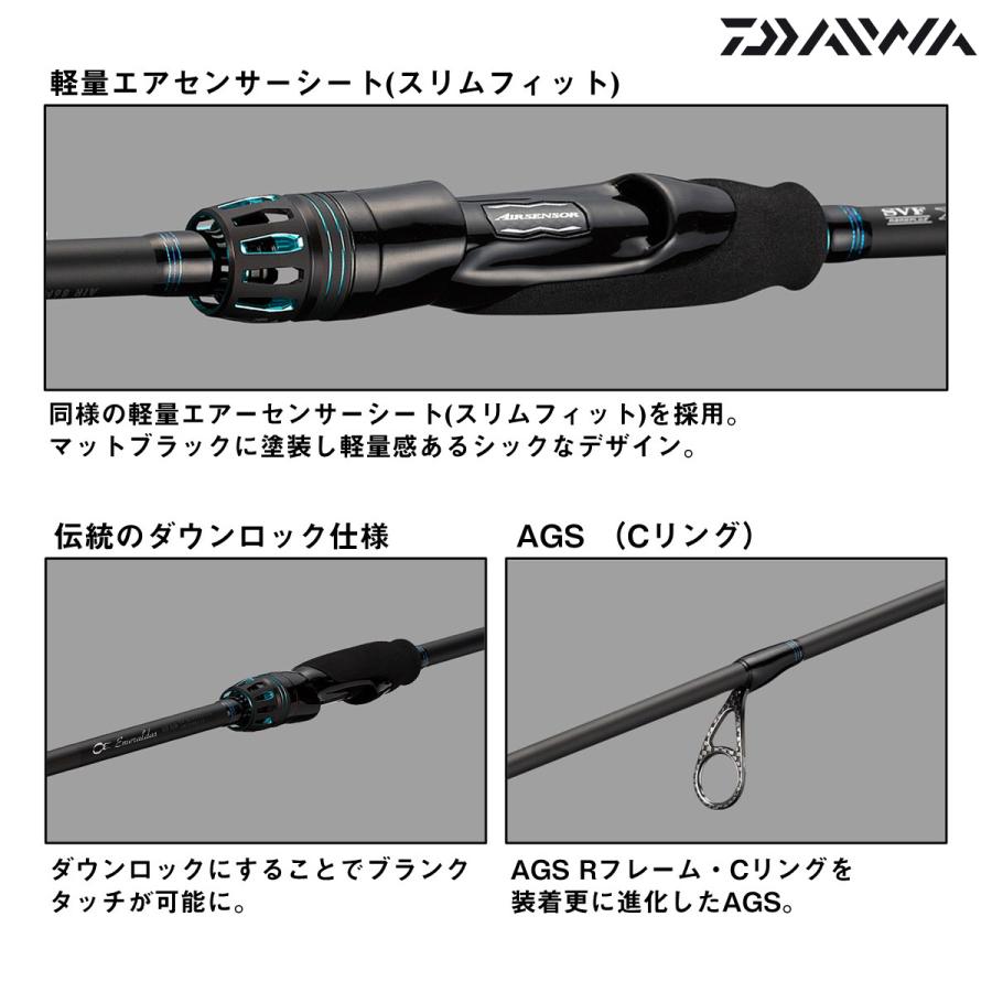 DAIWA（ダイワ） エメラルダスAIR 75MLM・K : ナニワ釣具 Yahoo!店