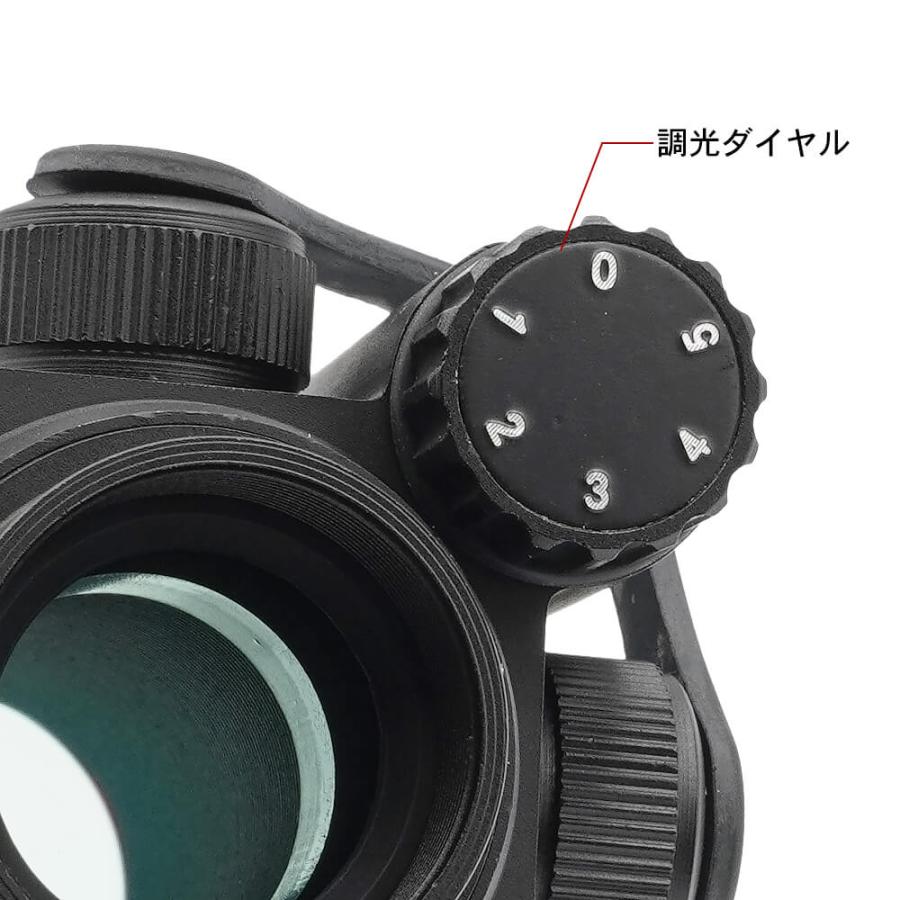 エアガン ドットサイト Aimpointタイプ COMP M2 ドットサイト ハイマウント キルフラッシュ付 20mmレイル対応｜naniwabase｜11