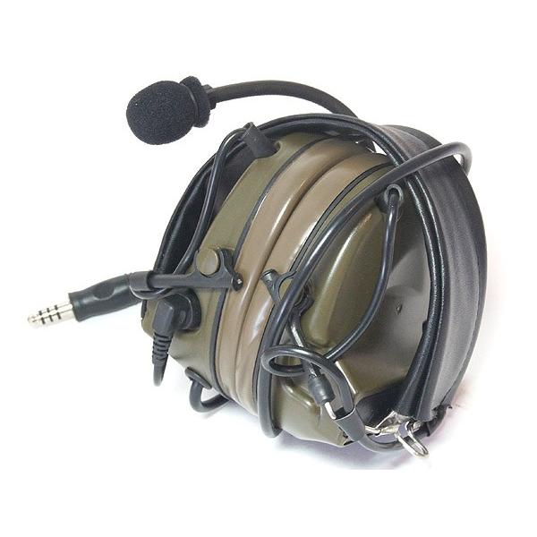 Z-TAC 製 ComTac II へッドセット レプリカ Z041 集音機能搭載