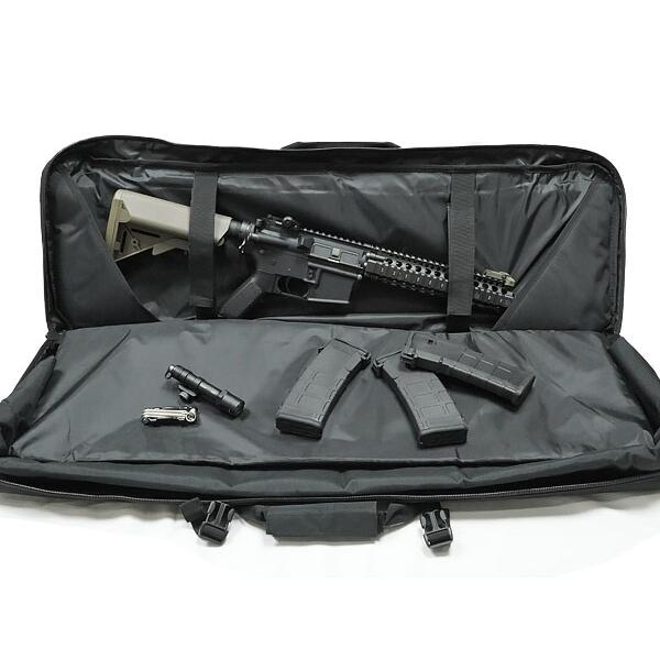 最新モデル 超大容量 トリプル ソフトガンケース ガンリュック