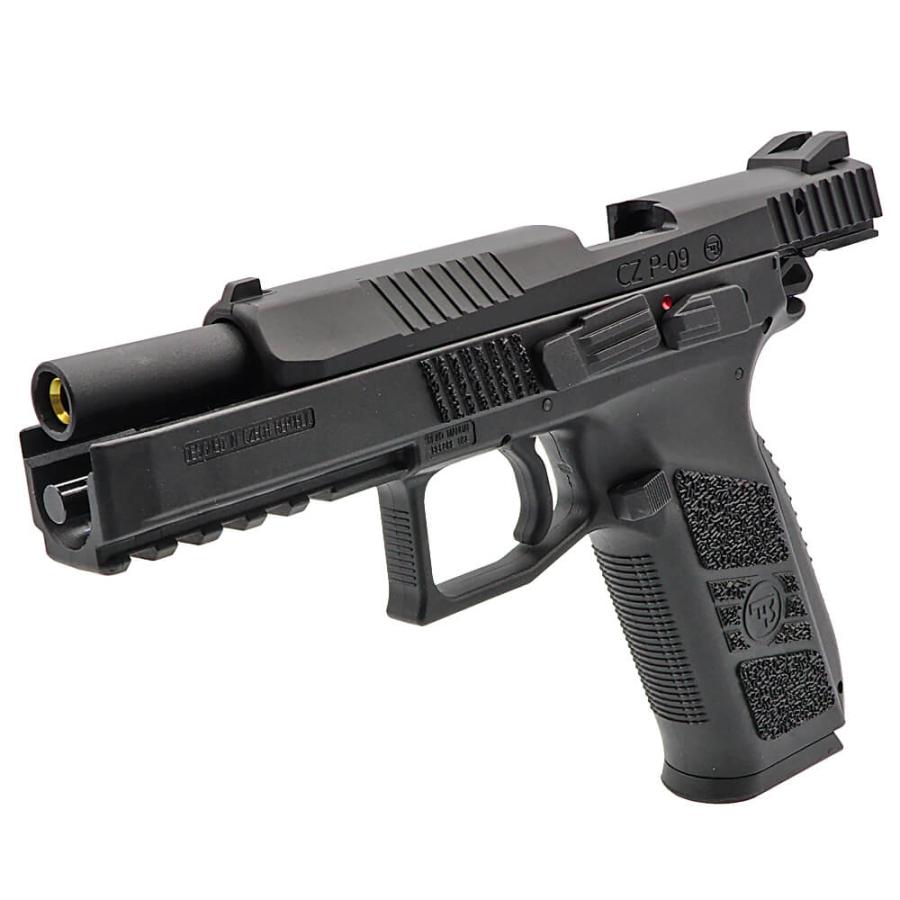 【 Carbon8 製 】CZ P09 Co2 ガスブローバック ハンドガン 本体 カーボネイト CZ オフィシャルライセンスモデル グラスファイバー樹脂 エアガン｜naniwabase｜05