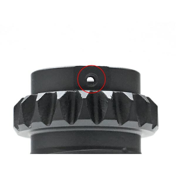 CYMA 製 AACタイプ PHANTOM フラッシュハイダー スチール 14mm逆