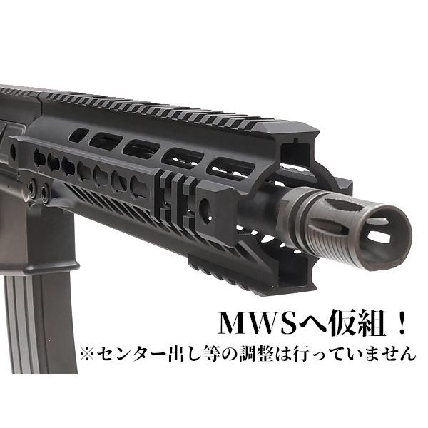 MK4 M-LOK 9.5インチ レプリカ ハンドガード (BK) Amazon | A&B Geisseleタイプ Super Modular Rail MK4 M-LOK 9.5